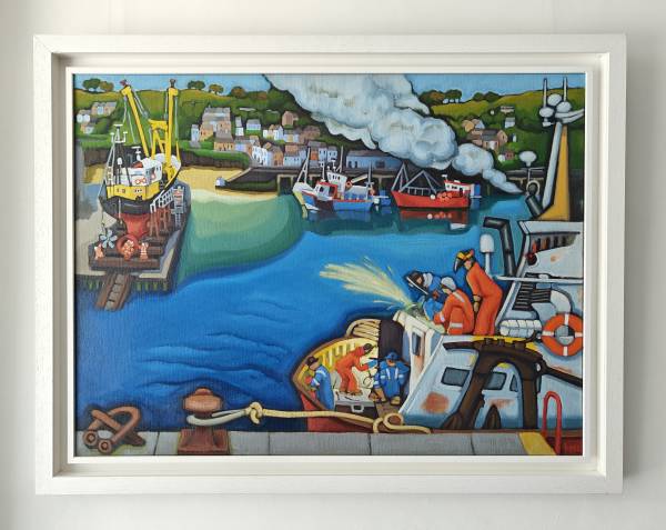 - Oil on Canvas, Painting by Julia Odell, measuring 58 x 78 cm (H x W) framed at 70 x 90 cm £925